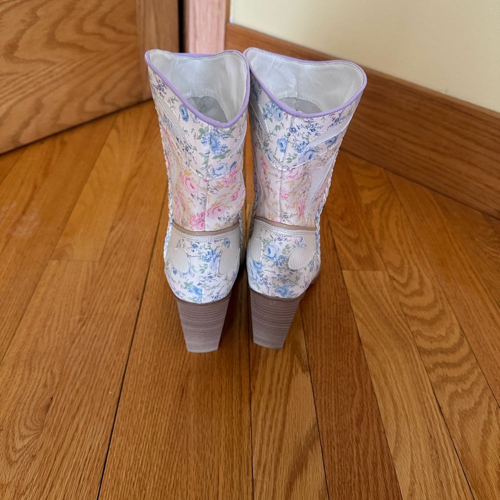 Altar'd State Floral Ankle Booties - Picture 3 of 3